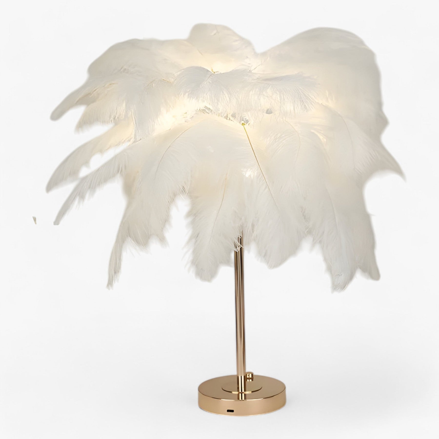 LunaGlow sofistikeret LED-bordlampe