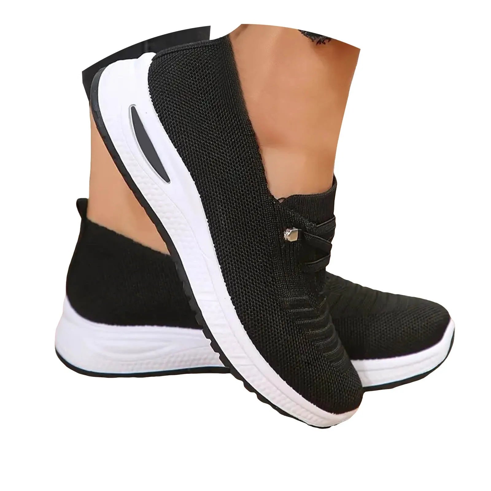 Mira Komfort Slip-on Sko til Damer – Let og Åndbar Stil til Hverdagen