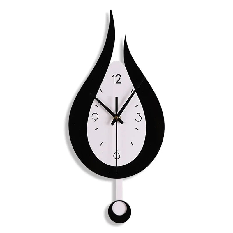 GraceTime Elegant Vægur – Stilfuldt Dekorativt Touch til Dit Hjem