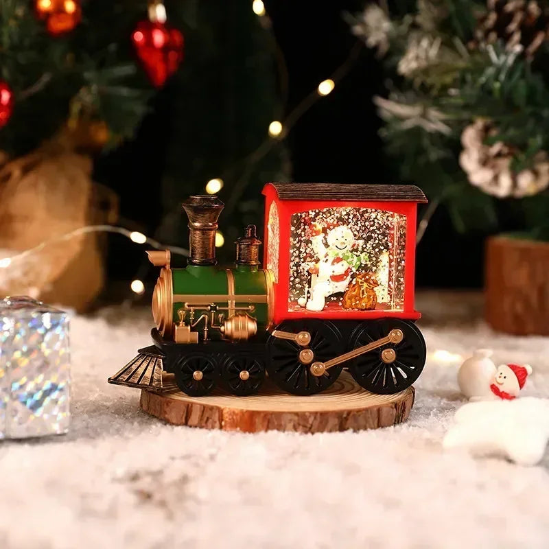 Jul sne Musik tog Indretning
