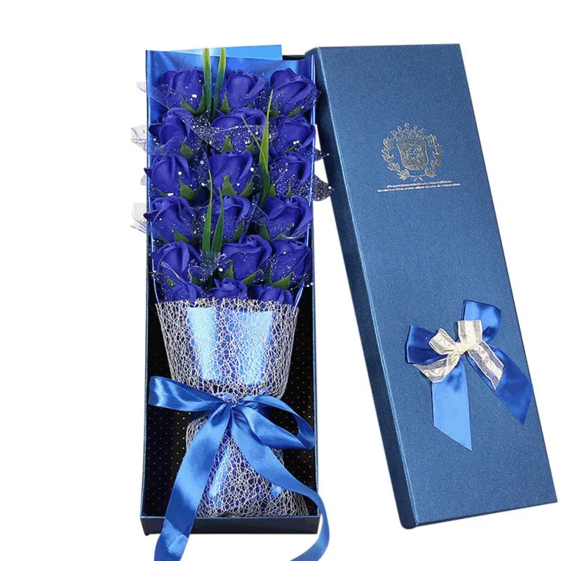 1 stk. håndlavet rosen-sæbe-blomsterbuket