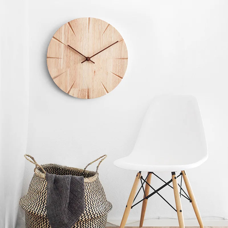 NordicTime Moderne Vægur – Stilrent Design til Enhver Indretning