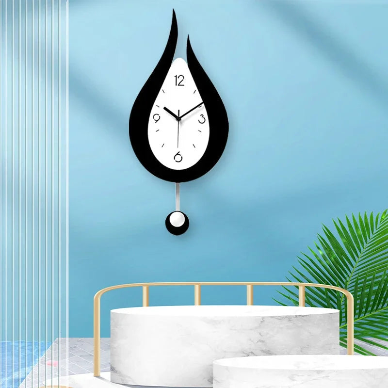 GraceTime Elegant Vægur – Stilfuldt Dekorativt Touch til Dit Hjem