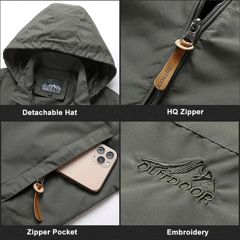 Joshua Tactical Windbreaker-jakke