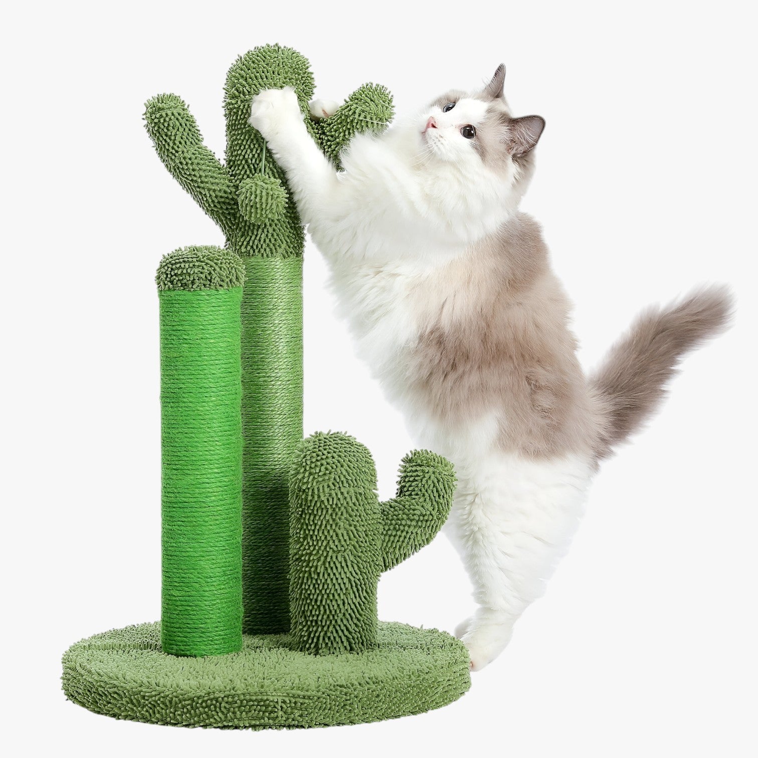 CactusClimb- Kaktusformet Kradsetræ til Katte med Sjovt Design