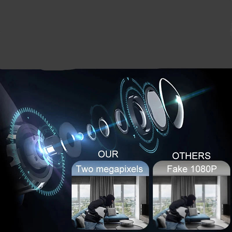 Q15 HD Night Vision WiFi-sikkerhedskamera