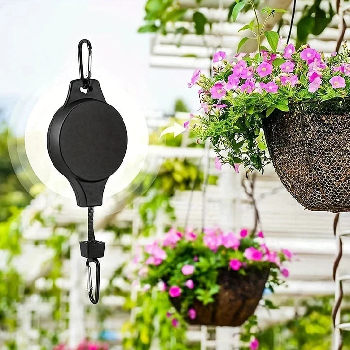 PlantLift - Justerbare hængekroge til planter og kurve