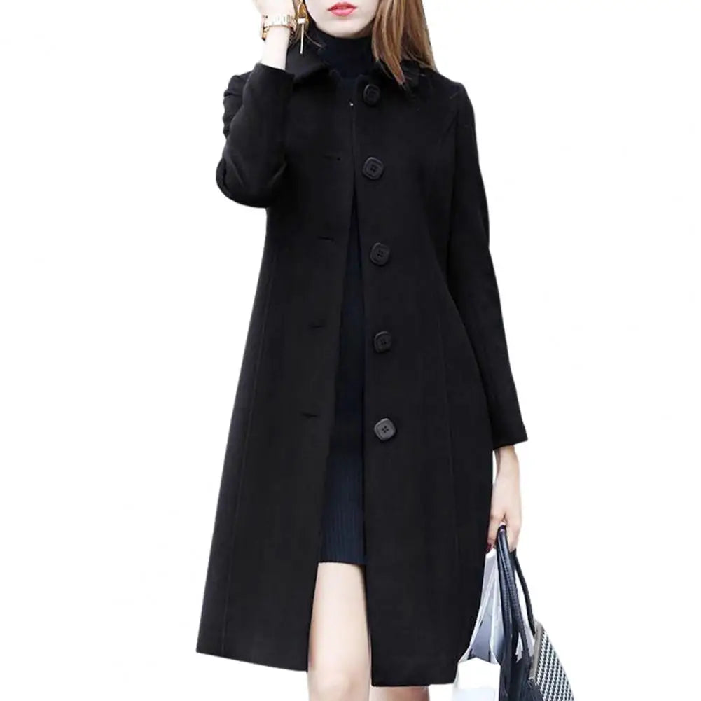 Julia Elegant Mid-Length Women's Winter Coat