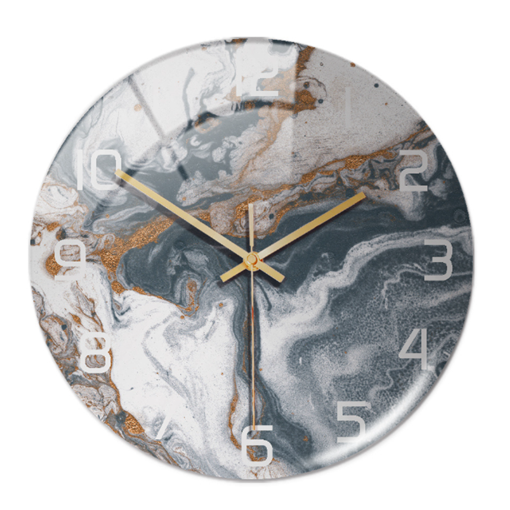LuxClock - Rundt luksus-vægur