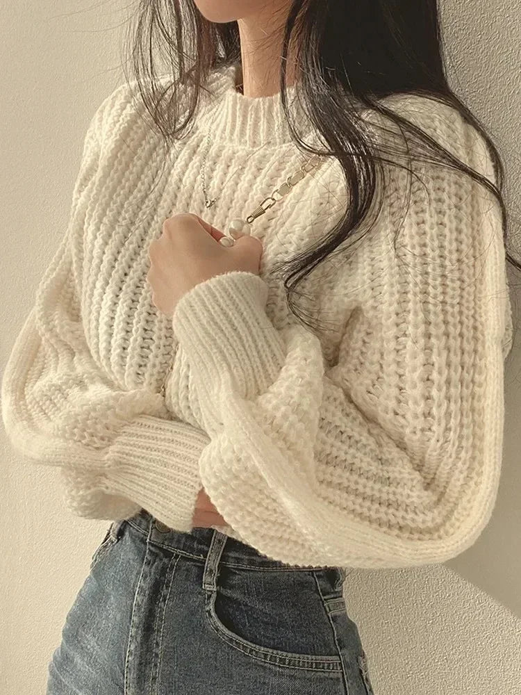 Emma Elegant langærmet sweater