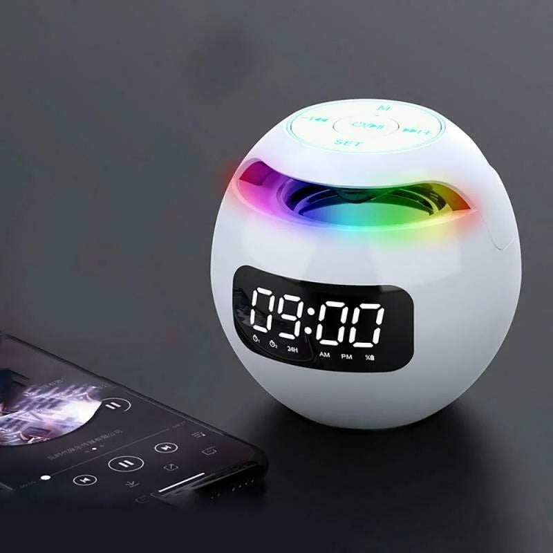 VibeClock - Bluetooth-vækkeurshøjttaler med LED-display