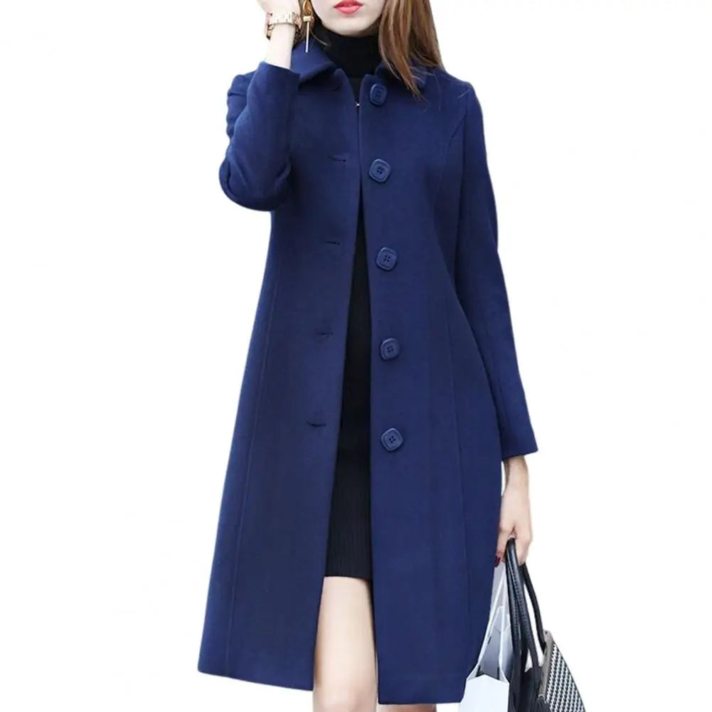 Julia Elegant Mid-Length Women's Winter Coat