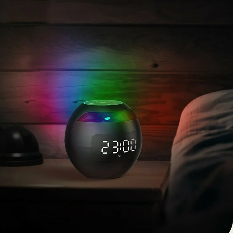 VibeClock - Bluetooth-vækkeurshøjttaler med LED-display