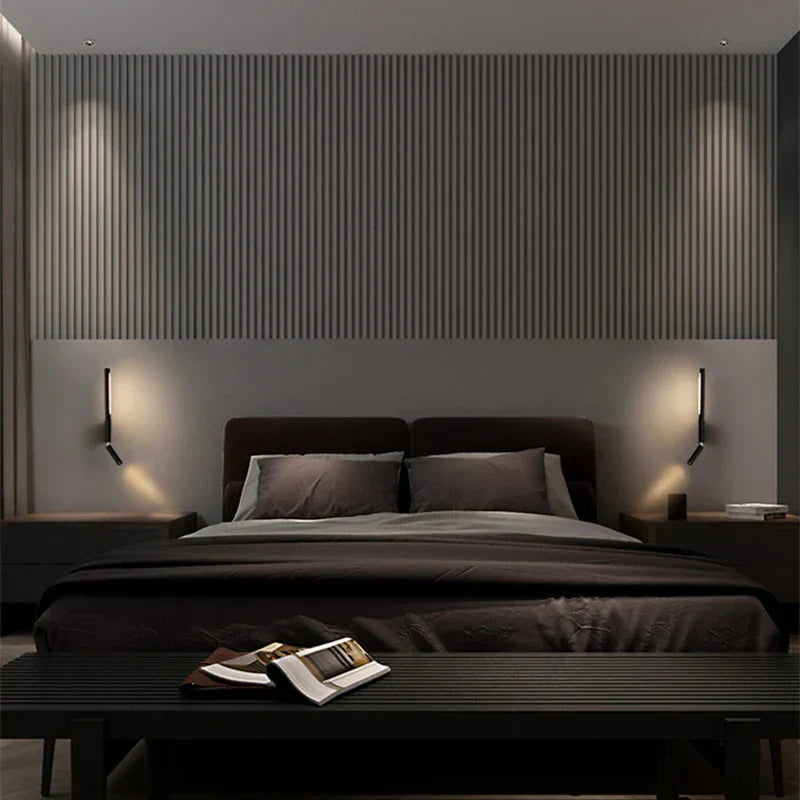 LumiGlow Elegant LED Væglampe – Stilfuld Belysning til Afslapning og Hygge