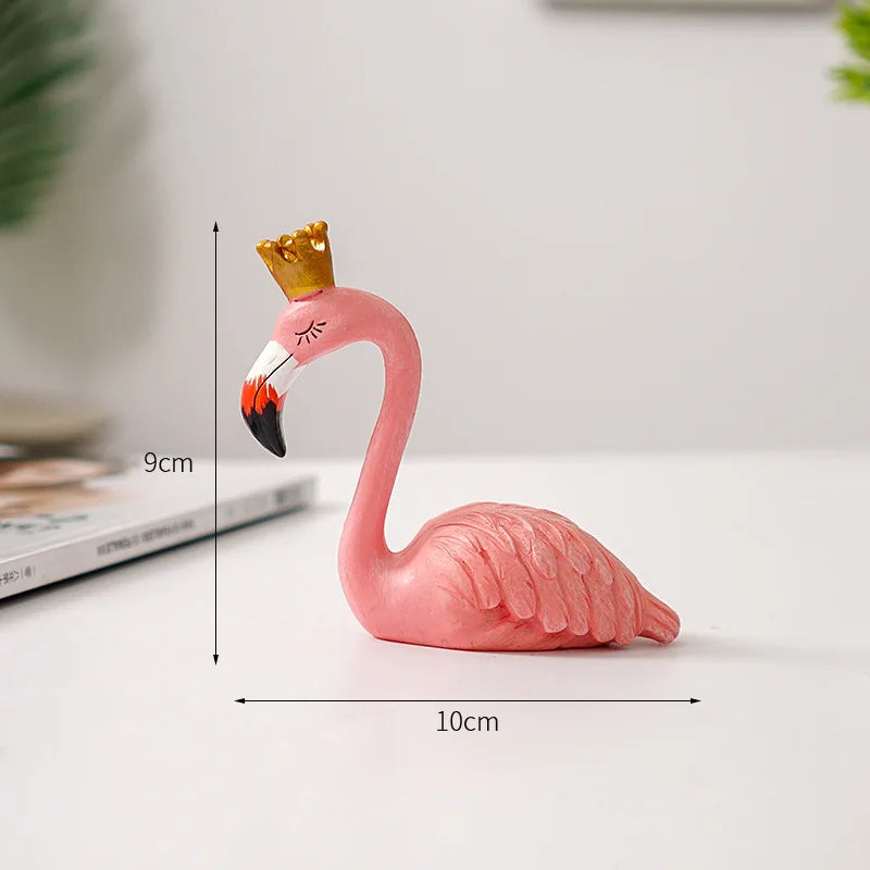 Flamora Dekorativ Flamingofigur – Elegance og Unik Karakter til Dit Hjem