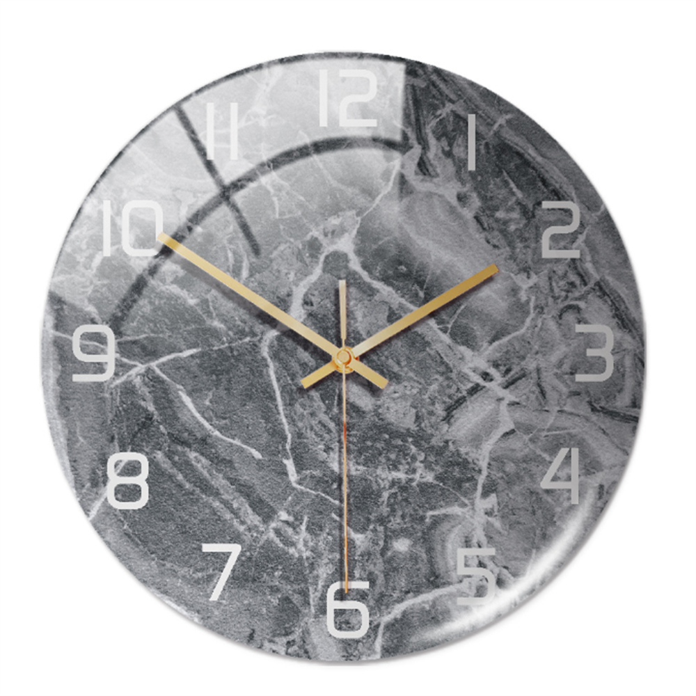 LuxClock - Rundt luksus-vægur