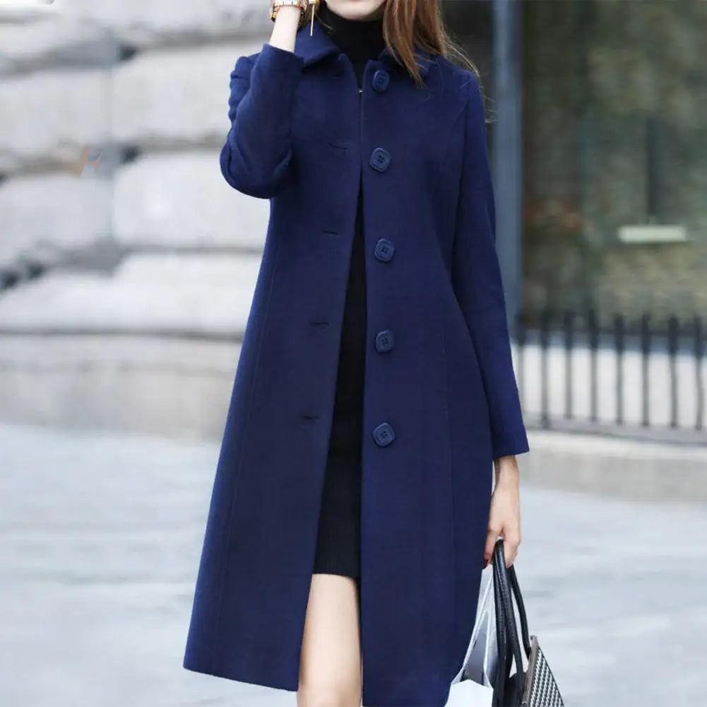 Julia Elegant Mid-Length Women's Winter Coat