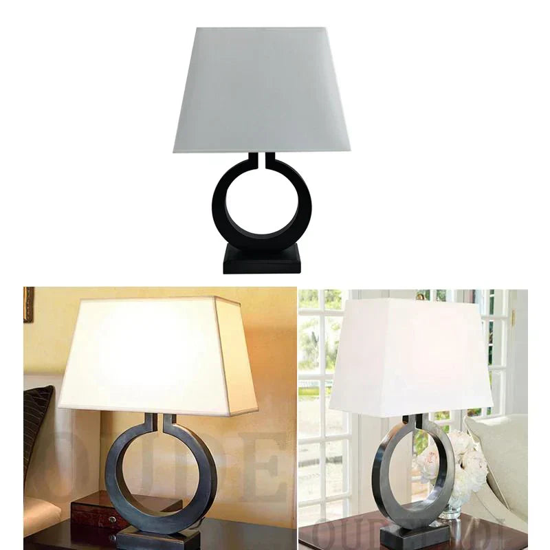 LumoEdge – Moderne bordlampe med elegant sort base