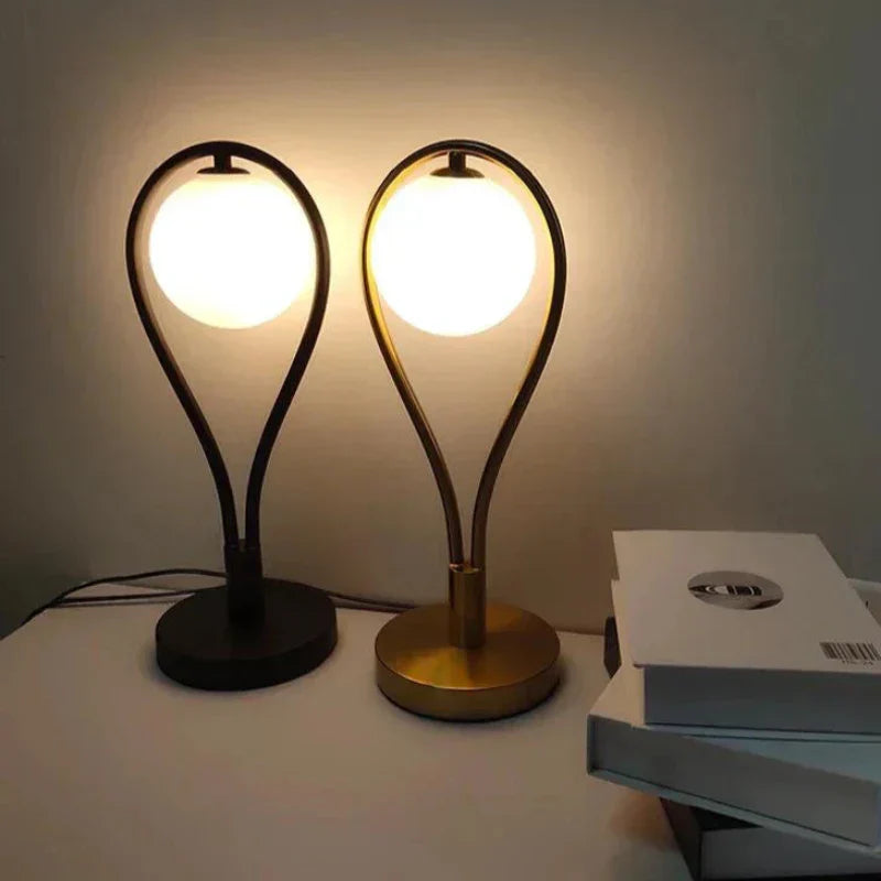 LumiSphere - Moderne Minimalistisk Bordlampe