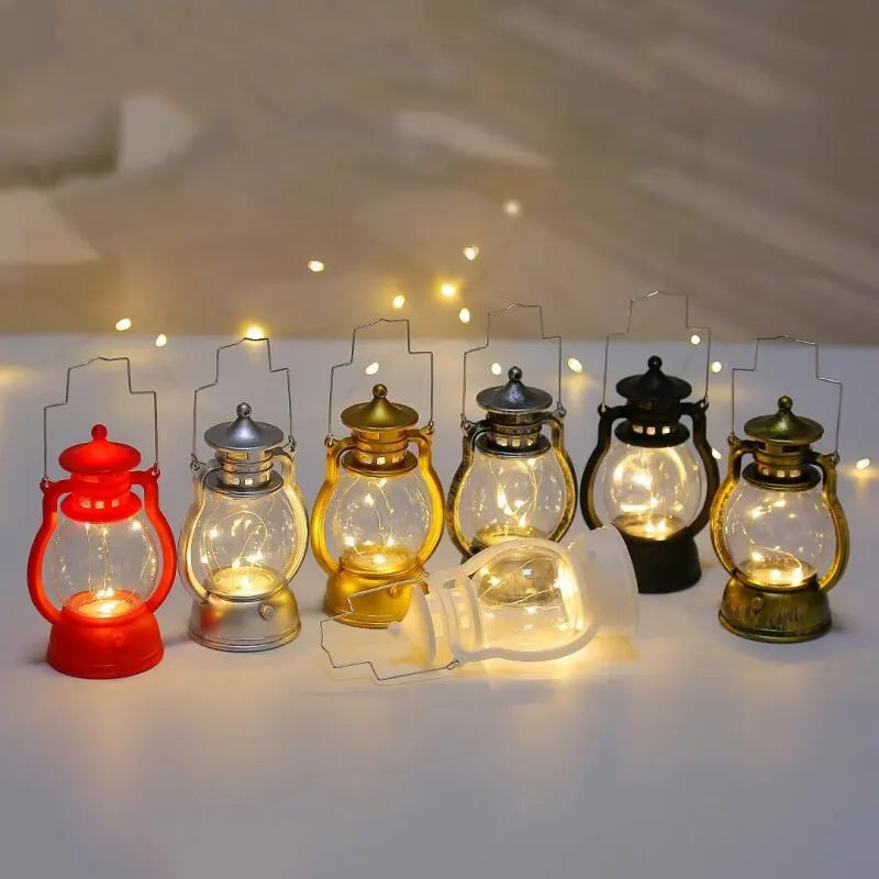 RetroGlow Elegant Lanterne – Stemningsfuld Belysning til Inde & Ude