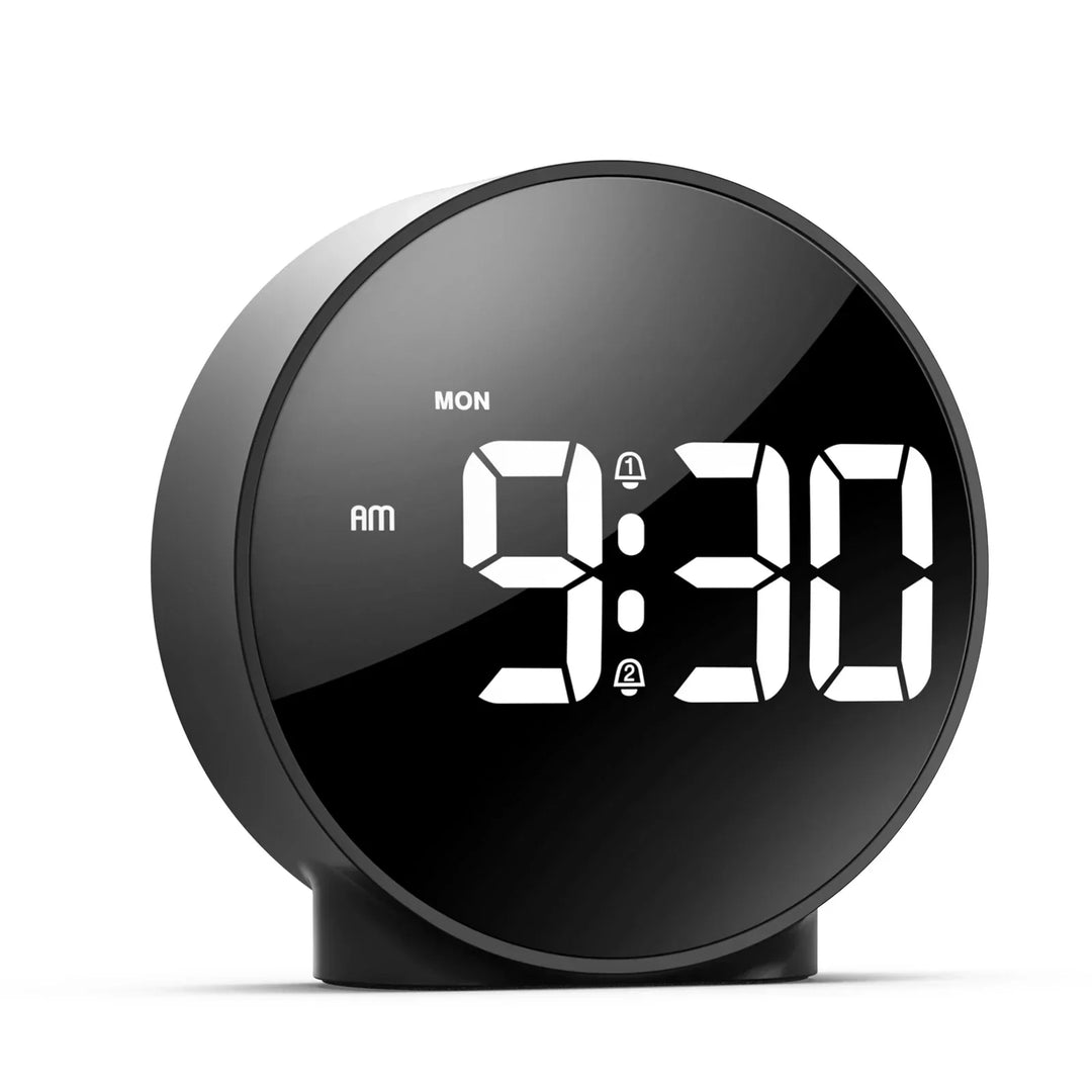 BrightTime – Digitalt LED-vækkeur med USB-opladning