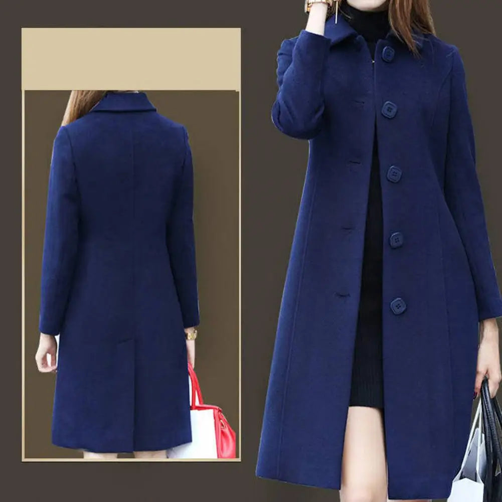 Julia Elegant Mid-Length Women's Winter Coat