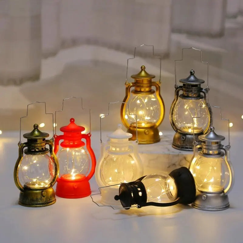 RetroGlow Elegant Lanterne – Stemningsfuld Belysning til Inde & Ude