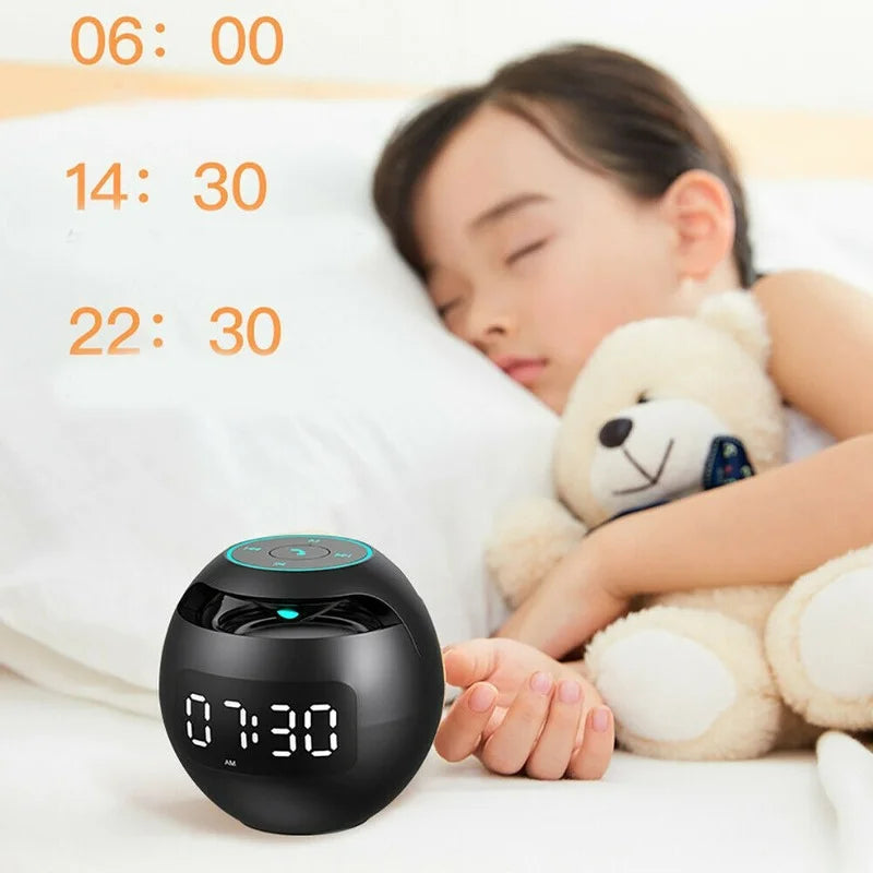 VibeClock - Bluetooth-vækkeurshøjttaler med LED-display