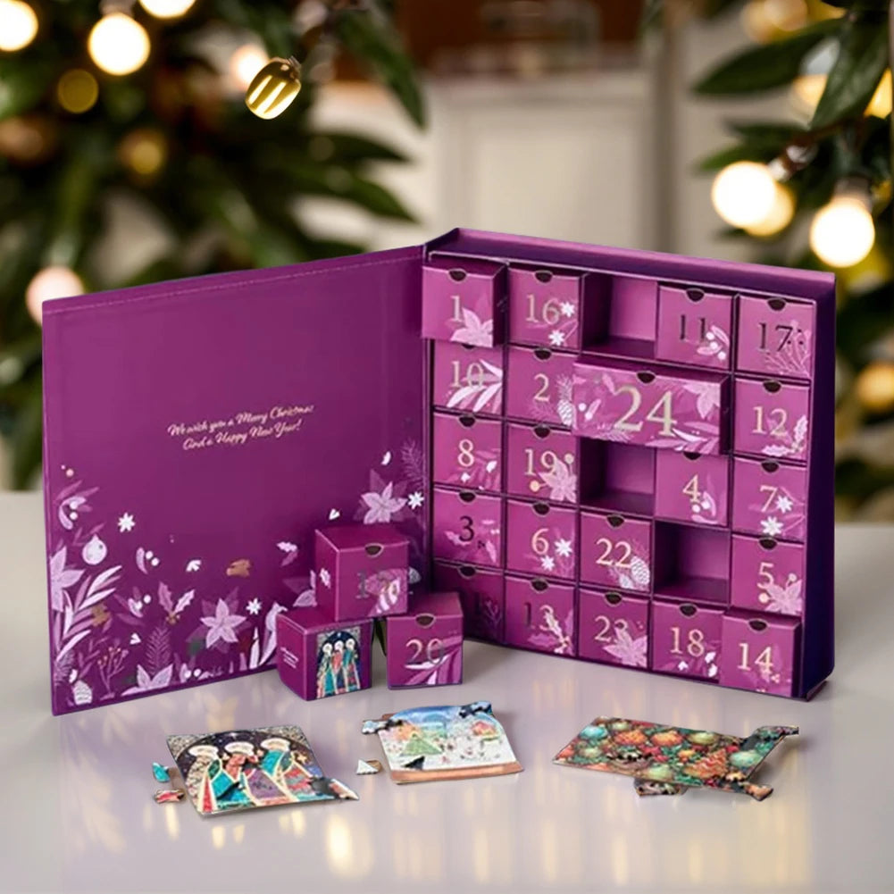 24 Dages Julepuslespil Aventskalender