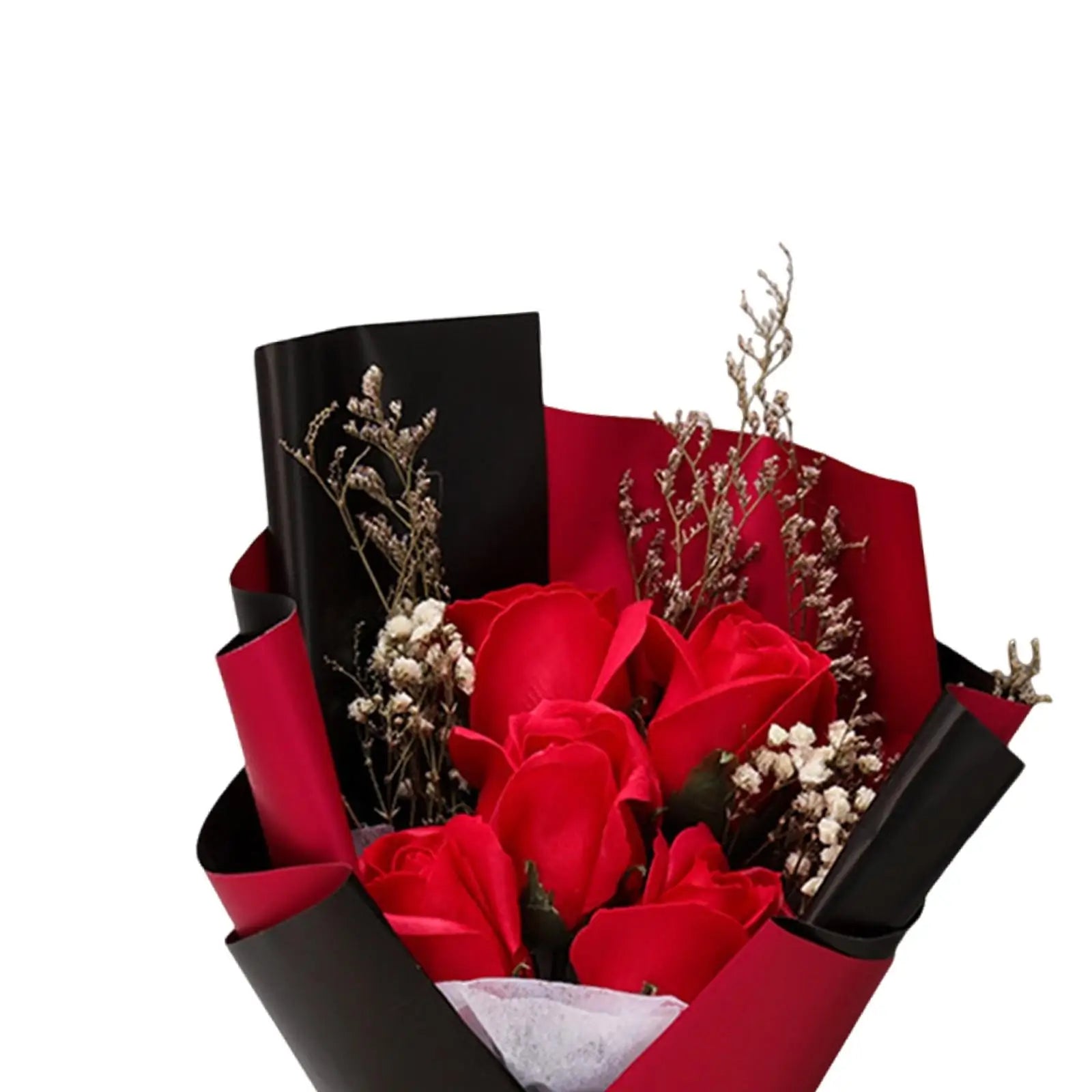 Blomsterbuket med duftende sæbe