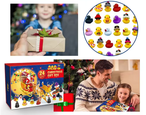 24 Rubber Duckies julegaveideer