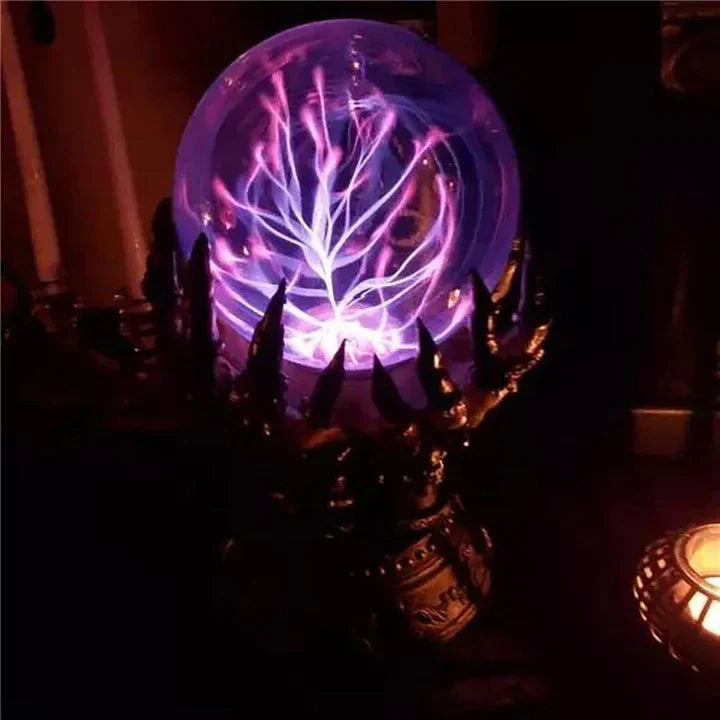 DarkEnergy - Mystic Sphere Lampe med gotisk hånd