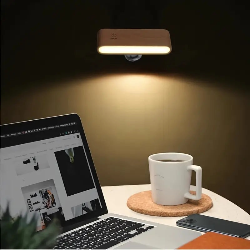 VersiRotate - Minimalistisk genopladelig trælampe
