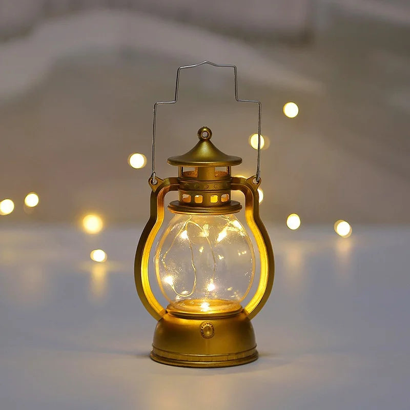 RetroGlow Elegant Lanterne – Stemningsfuld Belysning til Inde & Ude
