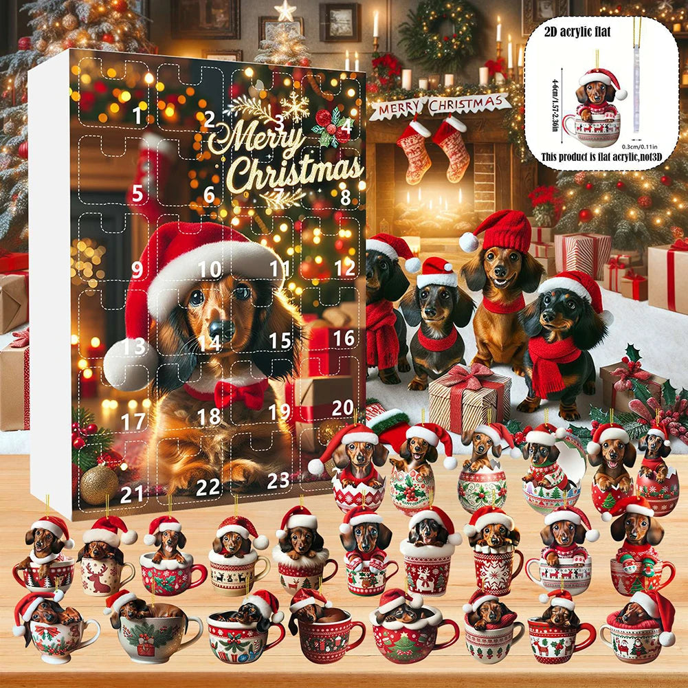 Holiday Paws Adventskalender 2024 - 24 dage med hundeglæde
