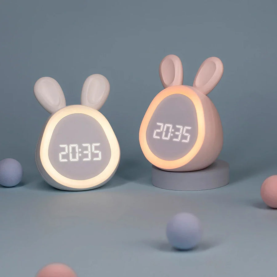 SweetDreams - LED opladeligt Bunny Clock