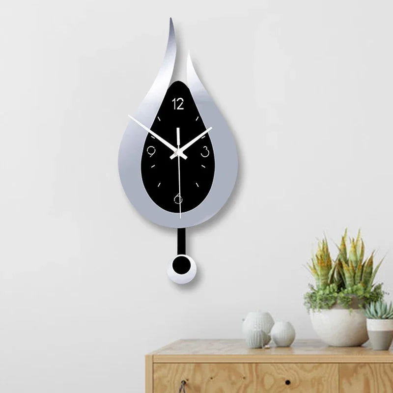 GraceTime Elegant Vægur – Stilfuldt Dekorativt Touch til Dit Hjem