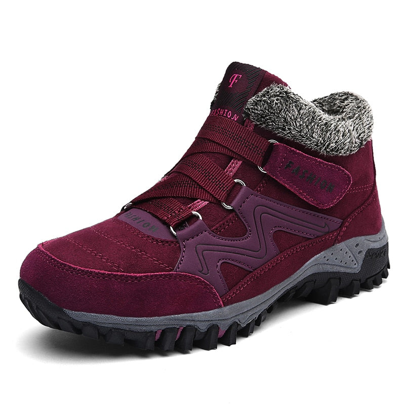 Victor - Skridsikre fleece-forede sko