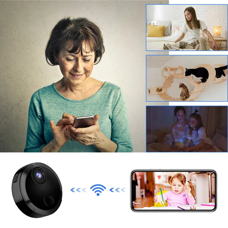 Q15 HD Night Vision WiFi-sikkerhedskamera