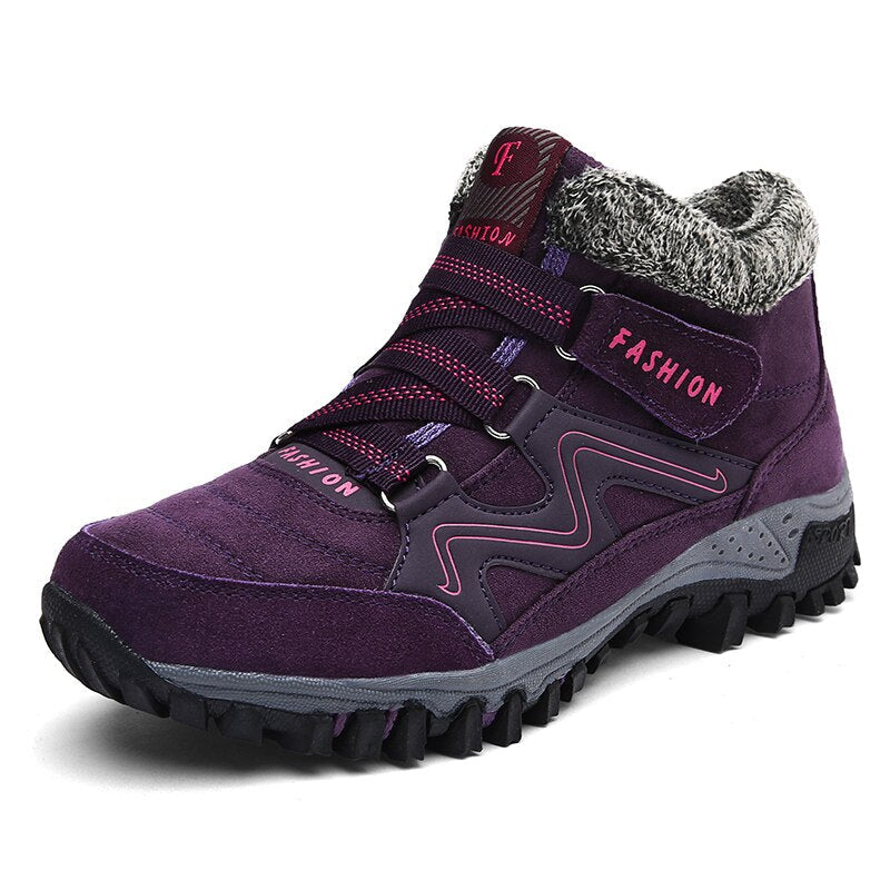 Victor - Skridsikre fleece-forede sko