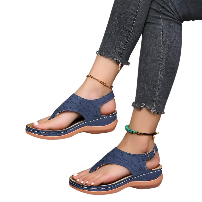 Clara - Ergonomiske sandaler til kvinder med støttende fodseng