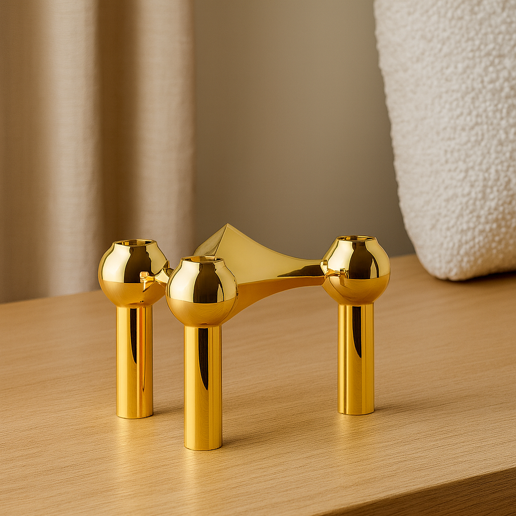 Silverscape | Moderne nordisk lysestage