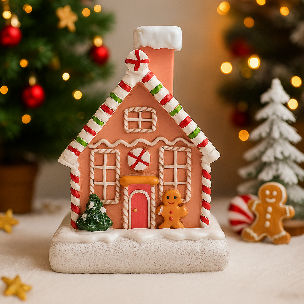 Snowspire | Festligt Gingerbread Mini Hus