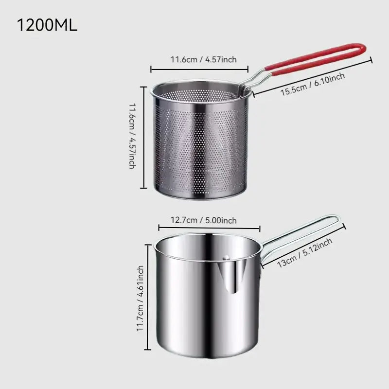 Solvara | Rustfrit Stål-Stegepande til Induktion og Fritering