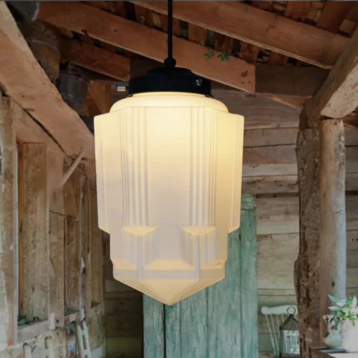 GeoGlow Elegant Geometrisk Hængelampe – Perfekt til Moderne Indretning