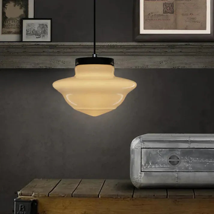 GeoGlow Elegant Geometrisk Hængelampe – Perfekt til Moderne Indretning