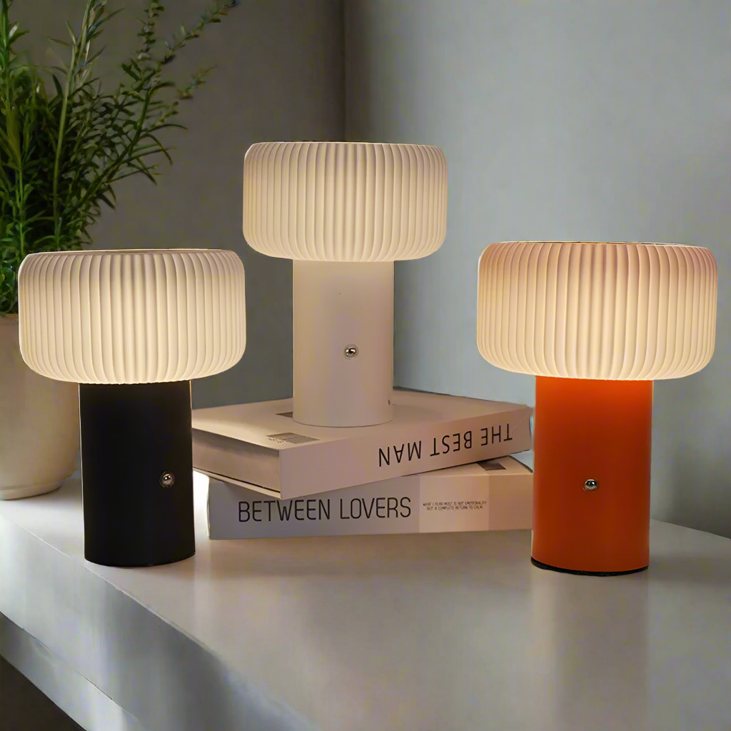 CozyMush - Justerbar svampe-bordlampe