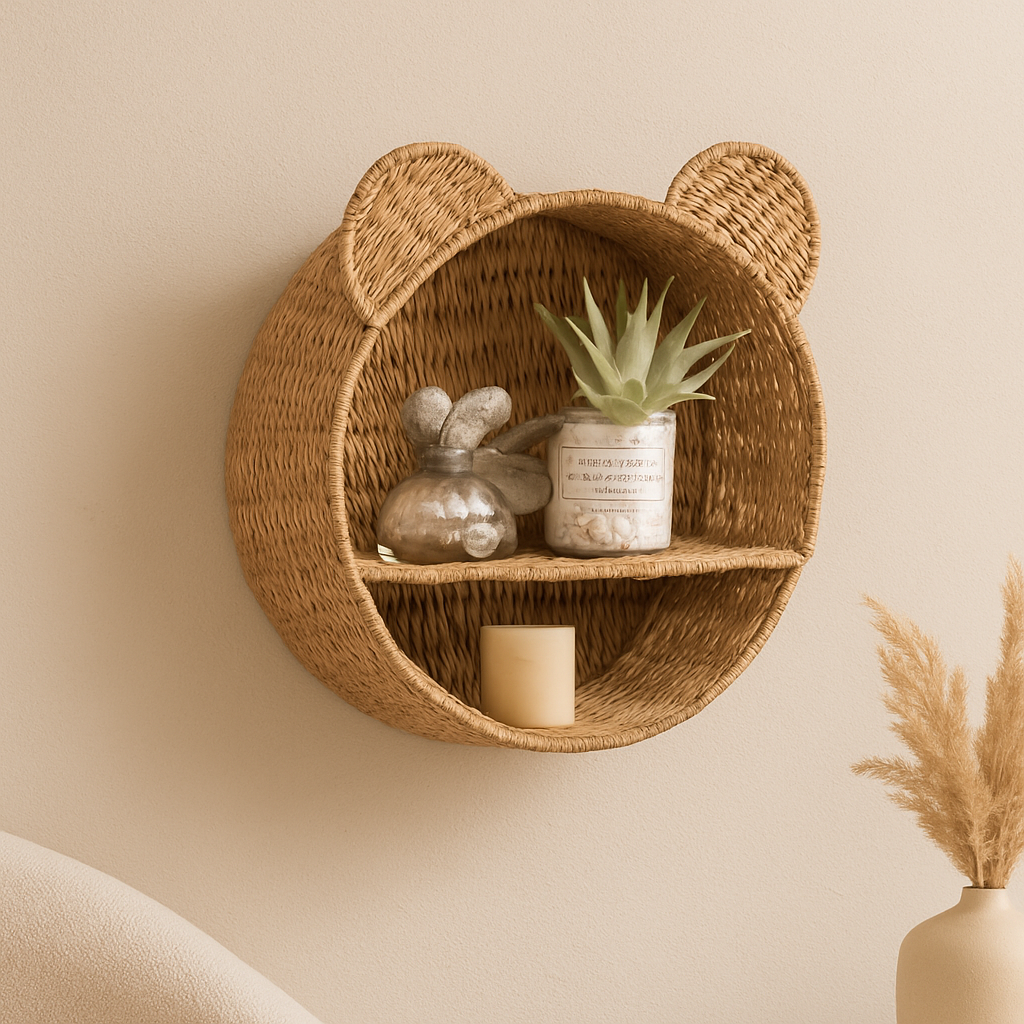 Terrano | Formet Rattan Væghylde