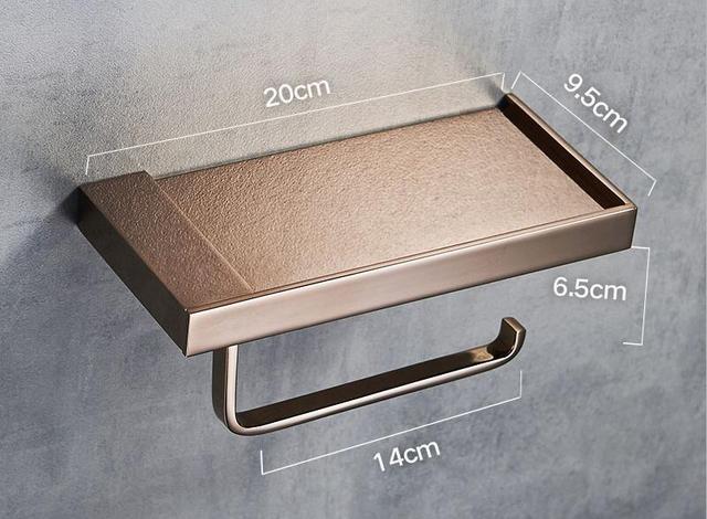 ShelfMate - Elegant toiletpapir- og opbevaringsholder