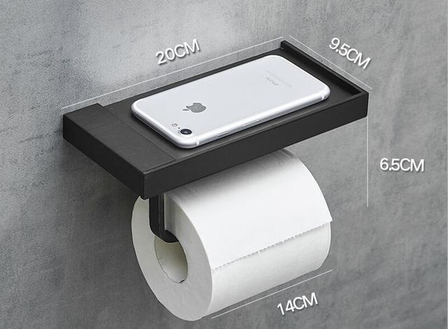 ShelfMate - Elegant toiletpapir- og opbevaringsholder